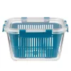 TOO-KT-615 Recipient din sticlă de 1800 ml cu capac din silicon și pipetă din PP