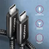 Dátový a nabíjací kábel Axagon BUCM4X-CM05AB NewGEN+ 0,5 m USB-C Gen 3×2 240 W