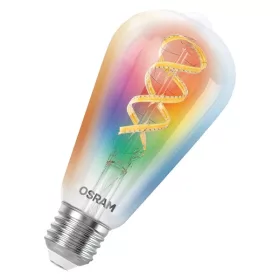   Osram SMART+ MATTER ST64 RGBW filament, H40W, nastaviteľná teplota farby 4, 8W, svetelný zdroj E27