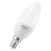 Sviečková žiarovka Osram SMART+ MATTER B40, nastaviteľná teplota farby, 2700K, matná, svetelný zdroj E14