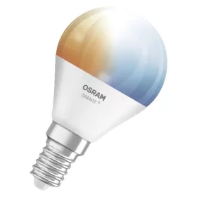   Osram SMART+ MATTER mini guľa, nastaviteľná teplota farby, 2700K, matná, svetelný zdroj E14