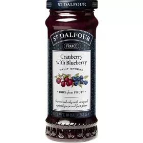 St. Dalfour Rot- und Blaubeermarmelade 284 g