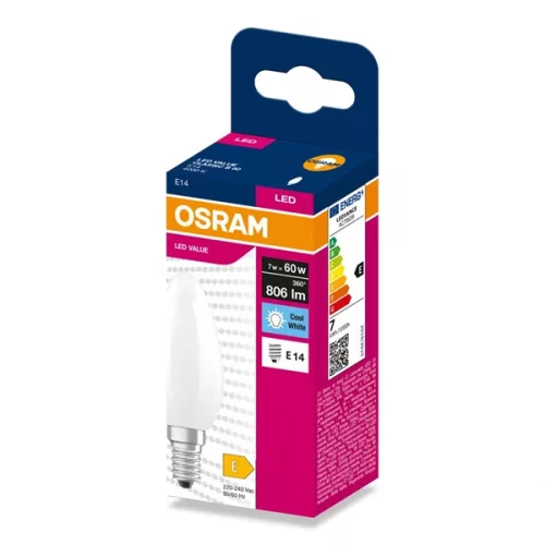 LED svetelný zdroj Osram CLB60 7W/230V GLFR E14