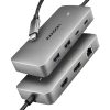 Axagon HMC-CUB83X2 USB-C 10Gbps DUAL 4K DISPLAY 7in1 hub