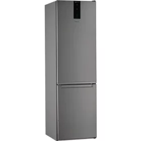   Whirlpool W7 921O OX inox, alulfagyasztós, Hűtő:254L, Fagyasztó:104L, No frost hűtőszekrény (Használt - B)