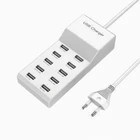 IRIS Uta-100 50W 10 portos USB töltőállomás