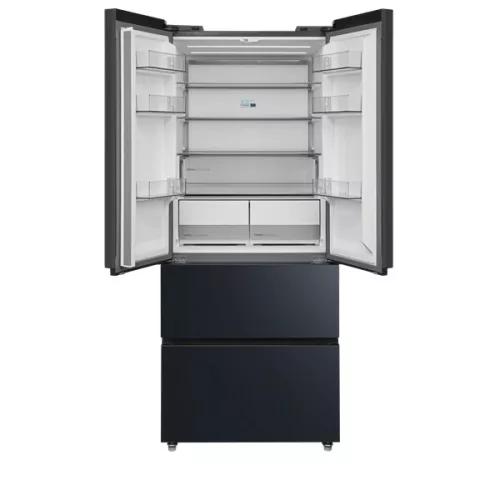 Midea MDRF600BIE70 inox, štvordverová, Chladnička: 276 l, Mraznička: 159 l, Chladnička s technológiou No frost