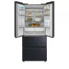 Midea MDRF600BIE70 inox, štvordverová, Chladnička: 276 l, Mraznička: 159 l, Chladnička s technológiou No frost