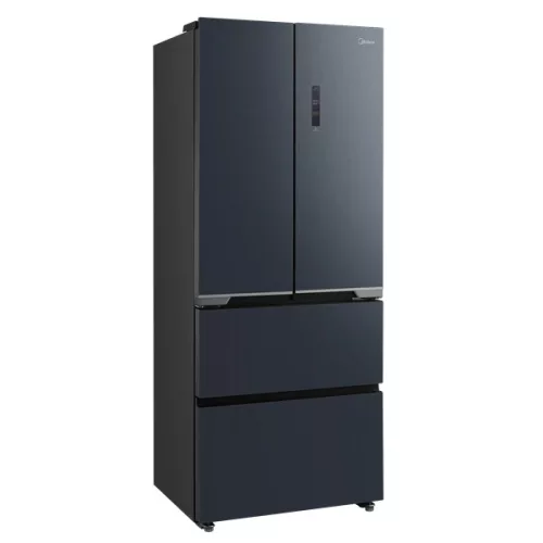 Midea MDRF600BIE70 inox, štvordverová, Chladnička: 276 l, Mraznička: 159 l, Chladnička s technológiou No frost