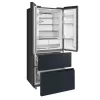 Midea MDRF600BIE70 inox, štvordverová, Chladnička: 276 l, Mraznička: 159 l, Chladnička s technológiou No frost