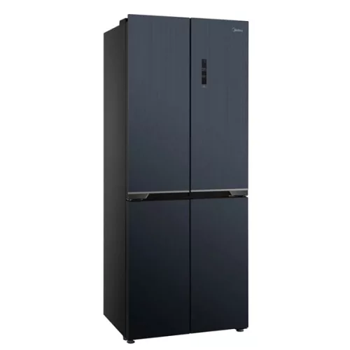 Midea MDRM587BIE70 nerezová, štvordverová, Chladnička: 276 l, Mraznička: 150 l, No frost chladnička