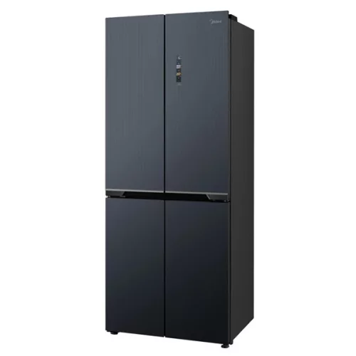 Midea MDRM587BIE70 nerezová, štvordverová, Chladnička: 276 l, Mraznička: 150 l, No frost chladnička