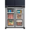 Midea MDRM587BIE70 nerezová, štvordverová, Chladnička: 276 l, Mraznička: 150 l, No frost chladnička