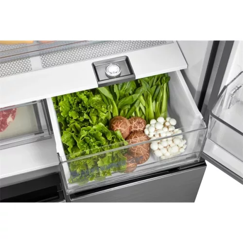 Midea MDRM691FIE46 inox, štvordverová, Chladnička: 345 l, Mraznička: 170 l, Chladnička s technológiou No frost