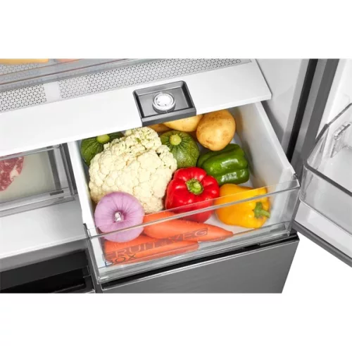 Midea MDRM691FIE46 inox, štvordverová, Chladnička: 345 l, Mraznička: 170 l, Chladnička s technológiou No frost