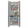 Midea MDRM691FIE46 inox, štvordverová, Chladnička: 345 l, Mraznička: 170 l, Chladnička s technológiou No frost