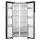 Midea MDRS619FIE45 inox, Side-by-side, Chladnička: 271 l, Mraznička: 189 l, Chladnička bez námrazy