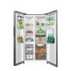 Midea MDRS710FGD46 inox, Side-by-side, Chladnička: 349 l, Mraznička: 206 l, Chladnička bez námrazy