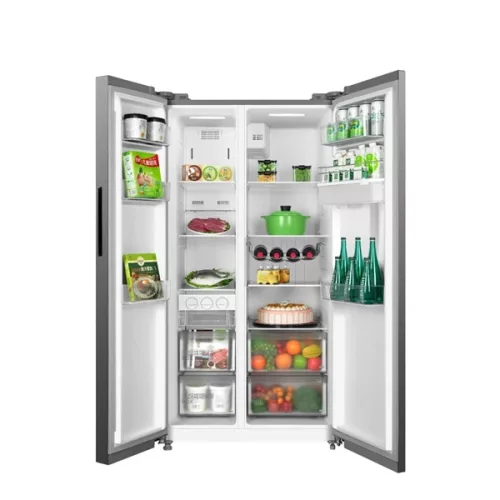 Midea MDRS710FGD46 inox, Side-by-side, Chladnička: 349 l, Mraznička: 206 l, Chladnička bez námrazy