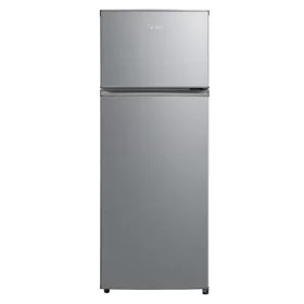   Midea MDRT294FGE50 strieborná, mraznička s hornou časťou, chladnička: 163 l, mraznička: 41 l, bez námrazy