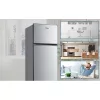 Midea MDRT294FGE50 strieborná, mraznička s hornou časťou, chladnička: 163 l, mraznička: 41 l, bez námrazy