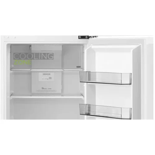 Midea MDRT385MTE01 biela, mraznička s hornou časťou, Chladnička: 206 l, Mraznička: 60 l, Chladnička bez námrazy