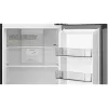 Midea MDRT385MTE46 inox, mraznička s hornou priehradkou, Chladnička: 206 l, Mraznička: 60 l, No frost chladnička