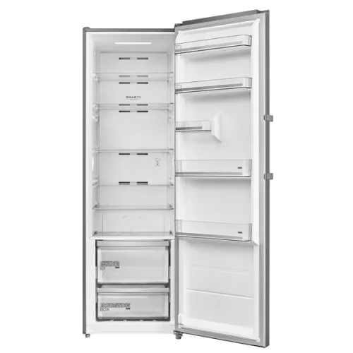 Midea MDRU502MTE46 inox, egyajtós, Hűtő:362L, No frost hűtőszekrény