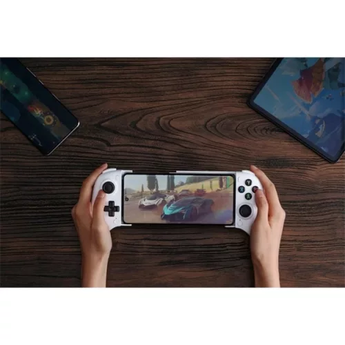 8BitDo Ultimate Mobile, iOS, Android, tvOS, 100–170 mm, Hall-Effekt, Bluetooth, weißer drahtloser Controller