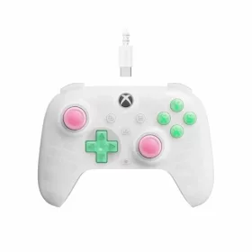   8Bitdo Ultimate Mini, Xbox Series X|S, Xbox One, PC, Offiziell, Hall-Effekt, durchscheinend weißer kabelgebundener Controller