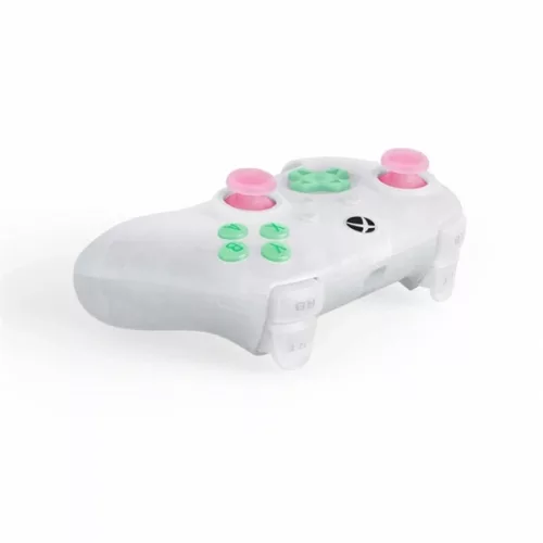 8Bitdo Ultimate Mini, Xbox Series X|S, Xbox One, PC, Offiziell, Hall-Effekt, durchscheinend weißer kabelgebundener Controller