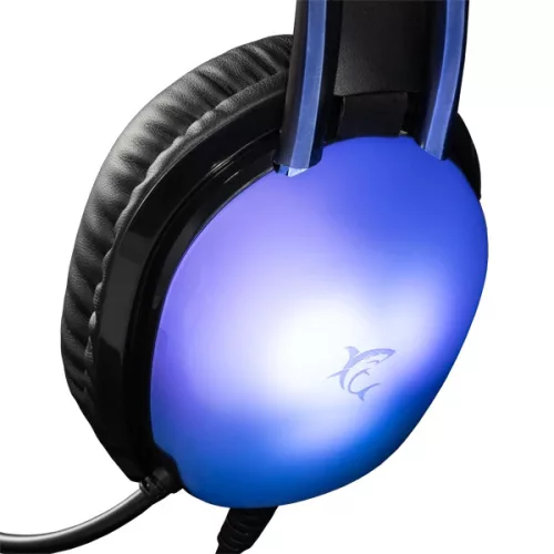 White Shark WS GH-2444B-2 PEACOCK-B-2 fekete gamer headset