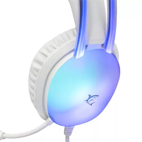 White Shark WS GH-2444W-2 PEACOCK-W-2 fehér gamer headset