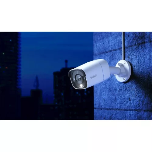 Reolink RP-PCB8M/8MP/H265/2,8mm/IR30/Spotlight/beépített mikrofon/IP67/microSD/IP PoE csőkamera