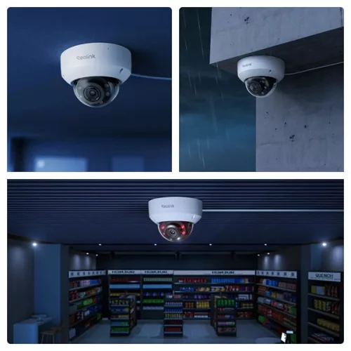 Reolink RP-PCV8MZ/8MP/H265/2,7-13,5mm/5x zoom/IR30/Spotlight/beépített mikrofon/IP67/microSD/IP PoE dom kamera