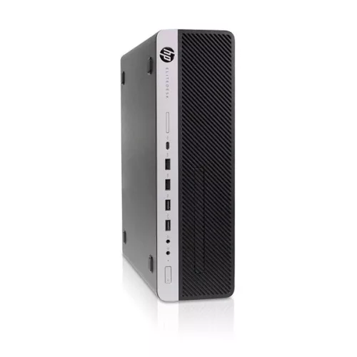 HP EliteDesk 800 G4 SFF/i5-8th/8GB/256GB/Win Pro COA/fekete asztali számítógép (Használt A+)