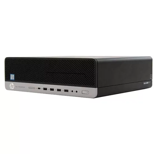HP EliteDesk 800 G4 SFF/i5-8th/8GB/256GB/Win Pro COA/fekete asztali számítógép (Használt A+)