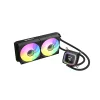 RAIDMAX DIGITAL LD240 ARGB BLACK LCD kijelzős vízhűtés