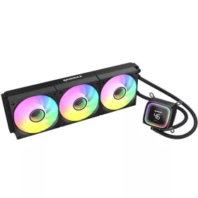 RAIDMAX DIGITAL LD360 ARGB BLACK LCD kijelzős vízhűtés