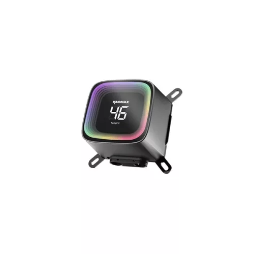 RAIDMAX DIGITAL LD360 ARGB BLACK LCD kijelzős vízhűtés