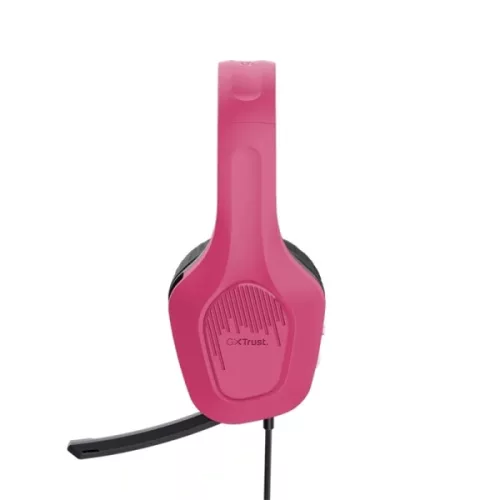 Trust 24992 GXT 415P Zirox rózsaszín mikrofonos gamer headset