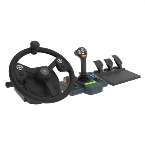 Hori Farming Vehicle Control System, PC (Windows), USB, vezetékes, kormány szett