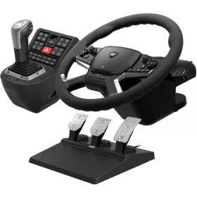   Hori Force Feedback Truck Control System, PC (Windows), USB, fekete kormány szett