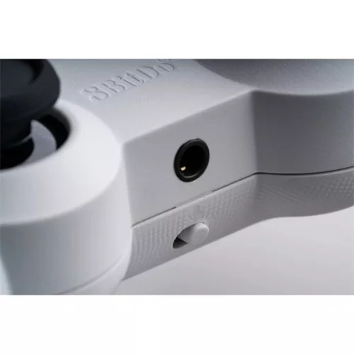 8BitDo Pro 2 Wired, Xbox Series X|S, Xbox One, PC, Hall-Effect, fehér vezetékes kontroller