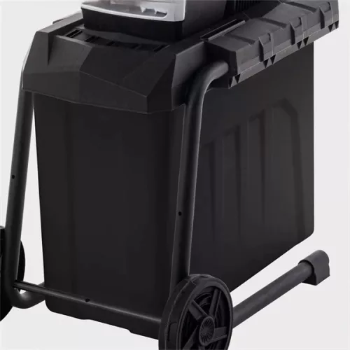 Scheppach GS 70 - 2800 W elektromos hengeres ágaprító gyűjtőedénnyel