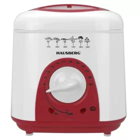 Hausberg HB-1320RS 1 Liter 650W rote elektrische Fritteuse