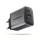 Axagon ACU-PQ67D PD3.0 & QC4+ 2× OUTPUTS, LCD kijelzővel és két kimenettel (USB-A + USB-C) 67W GaN hálózati töltő