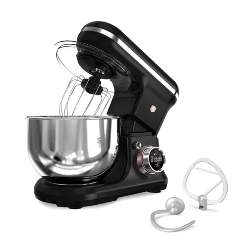 Berlinger Haus LP-BH-238 Black Rose Collection, čierny kuchynský robot, 1200 W