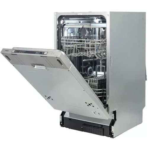 Vivax DWB-451072D programok száma: 7, beépíthető, 10 terítékes mosogatógép