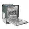 Vivax DWB-601252CL  programok száma: 5, beépíthető, 12 terítékes mosogatógép
